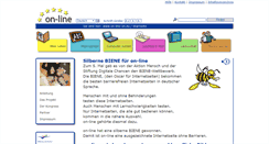 Desktop Screenshot of on-line-on.eu