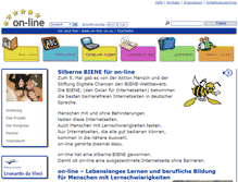 Tablet Screenshot of on-line-on.eu